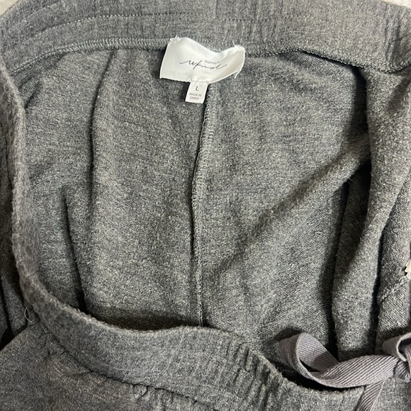 Like New- Soma Wknd Zip Hoodie M & Sweatpants Jogger L Lounge Sweatsuit Set SOFT - Picture 9 of 11